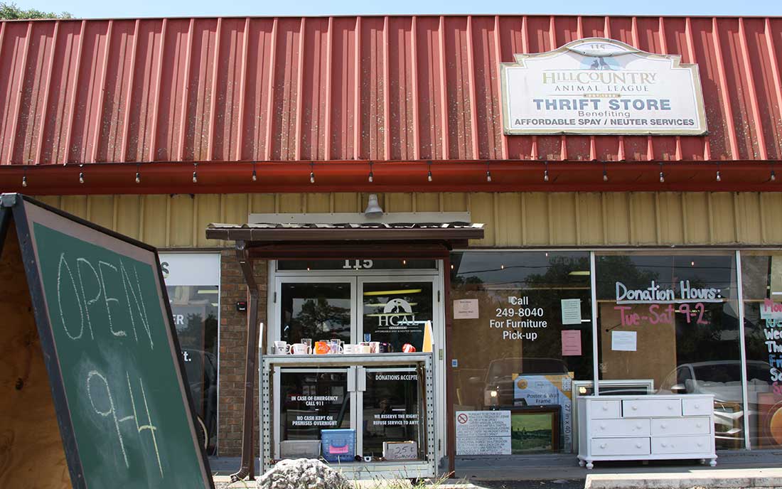 Hill Country Animal League Thrift Store
